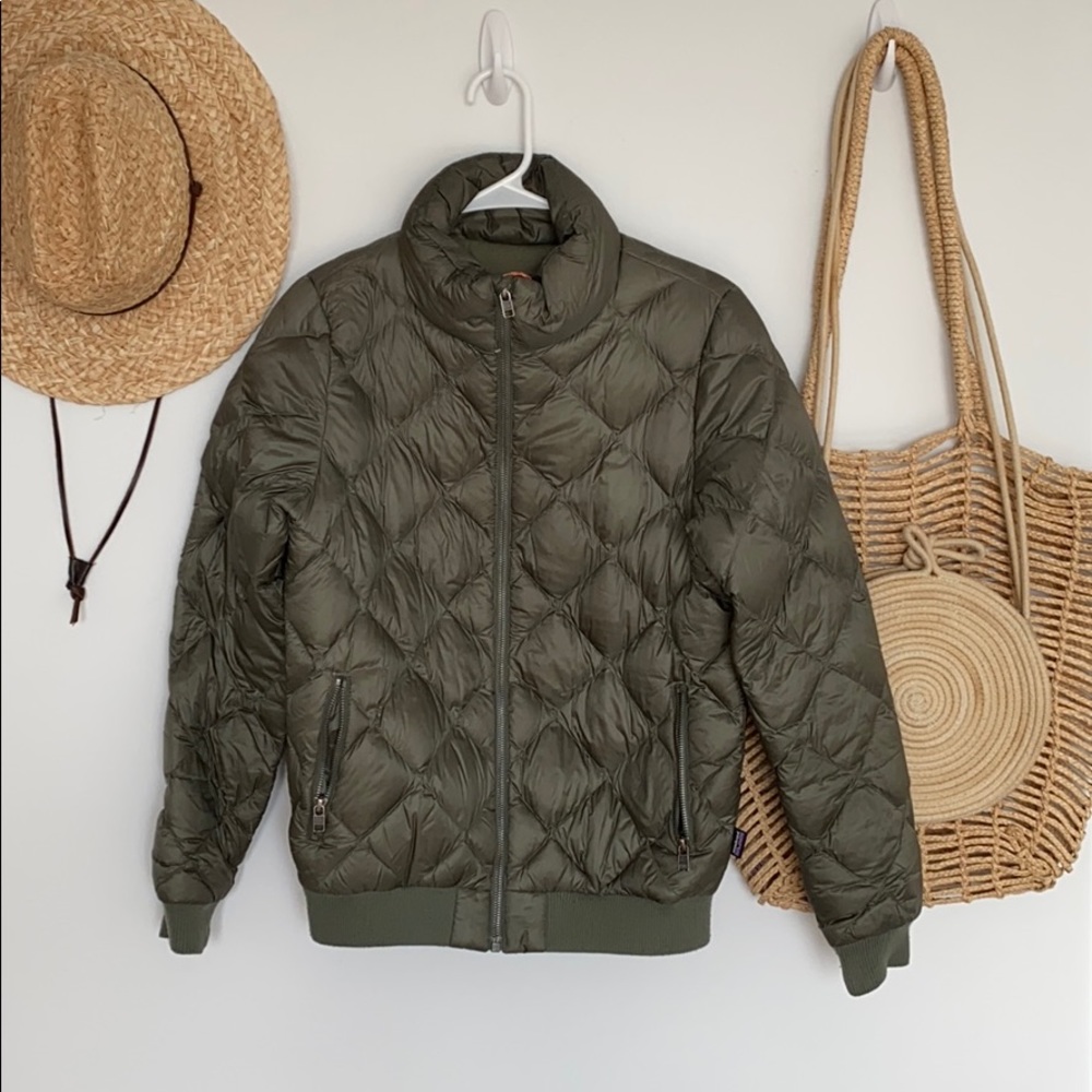 Patagonia puffer bomber jacket